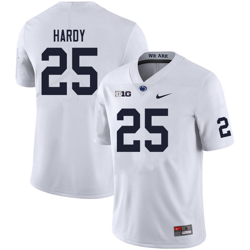 NCAA Nike Men's Penn State Nittany Lions Daequan Hardy #25 College Football Authentic White Stitched Jersey FSS2198HR